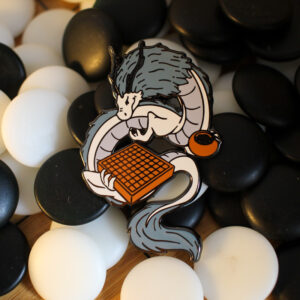 Enamel Pin - Blue Dragon
